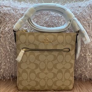 NWT Mini Rowan File Bag In Signature Canvas